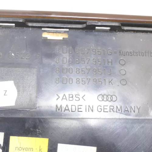 A4 B5 Verkleidung Klappe Abdeckung Dekor Holz Optik Nuss-Wurzelholz Echtholz 5MG (149951)