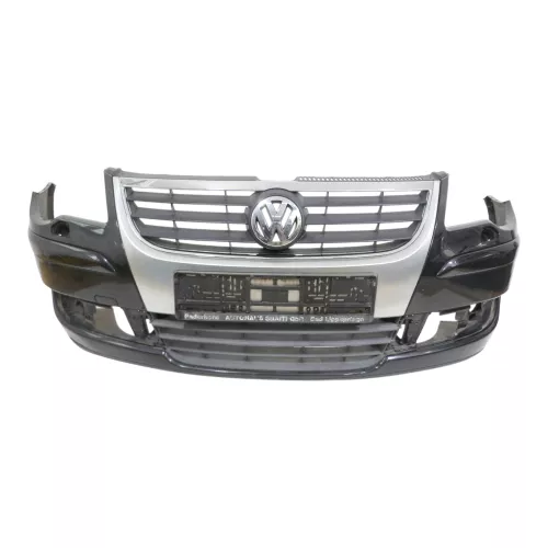 Touran 1T Stoßstange vorne Frontstoßstange Stoßfänger schwarz LC9X Facelift-Bild
