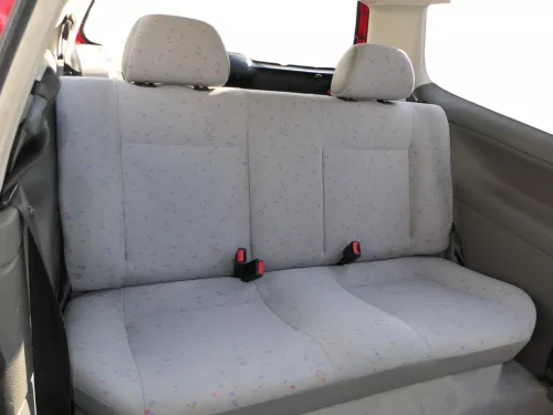 Polo 6N 6N2 Sitz Sitze hinten Rückbank Rücksitzbank mit Kopfstützen grau (186580)