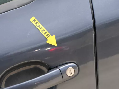 Skoda Octavia 1Z Kombi+Limo Tür vorne links Fahrertür grau LF8J OHNEAnbauteil (186590)