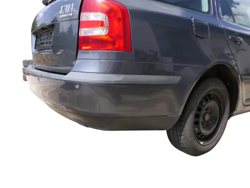 Skoda Octavia 1Z Combi Stoßstange hinten Heckstoßstange grau LF8J PDC (186594)