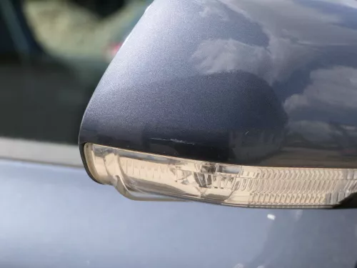 Skoda Octavia 1Z elektrischer Spiegel Außenspiegel rechts LF8J grau (186596)