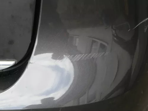 VW Passat 3C Kombi Stoßstange hinten Heckstoßstange Stoßfänger braun LC8Z (186678)