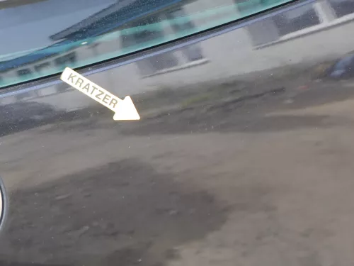 VW Polo 9N3 9N Heckklappe Kofferraumklappe Klappe schwarz LC9Z ohne Anbauteile (186796)