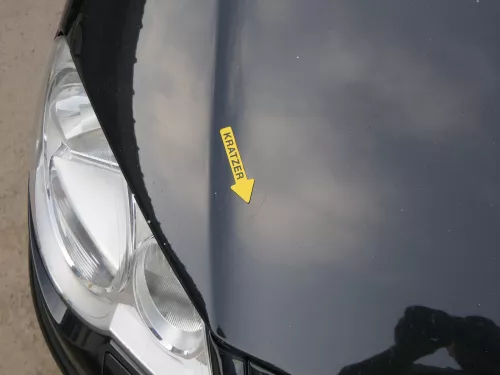 VW Polo 9N3 Cross Motorhaube KLappe vorne schwarz LC9Z (186797)