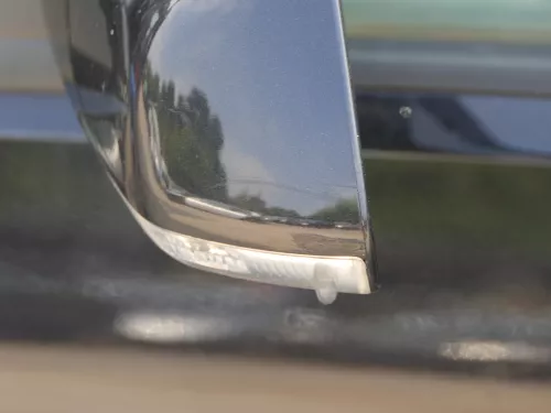 Polo 9N 9N3 elektrischer Spiegel Außenspiegel links vorne schwarz LC9Z Blinker (186807)