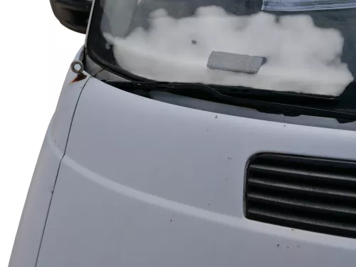 VW T4 Transporter Pritsche Motorhaube Haube Klappe vorne weiß R902 Kurze AC0 (186810)