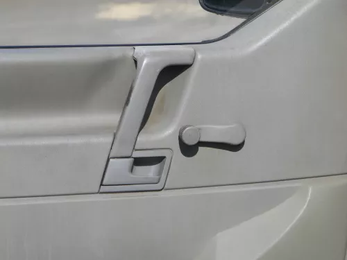 VW T4 Türverkleidung Verkleidung Tür vorne links grau Seitenverkleidung Seite (186850)