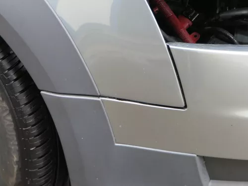 Audi A6 4F C6 Kotflügel vorne rechts grau LY7E Allroad Quattro 4F0821104E Leiste (186999)