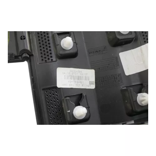 Audi Q7 4M Zierleiste Radabdeckung vorne links schwarz 4M0853717K (200093)