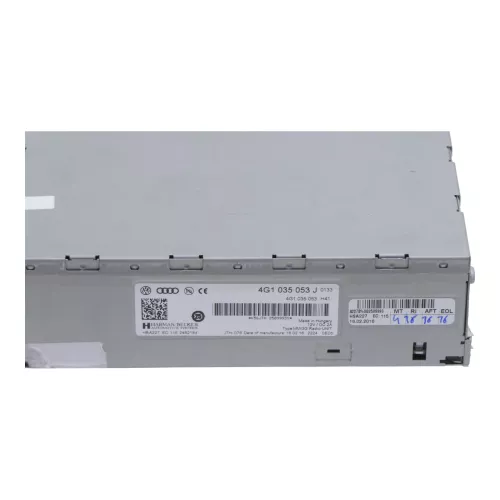 Audi A5 Navi Radioeinheit Steuereinheit 4G1035053J ORIGINAL von NEUFAHRZEUG (200109)