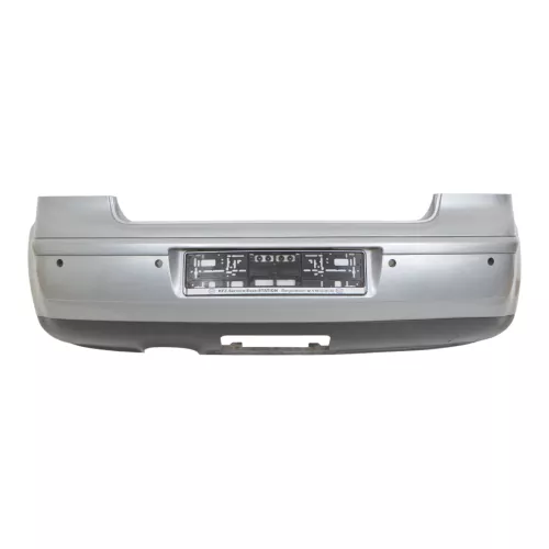 VW Polo 9N 9N3 Stoßstange Heckstoßstange hinten silber grau LA7R PDC