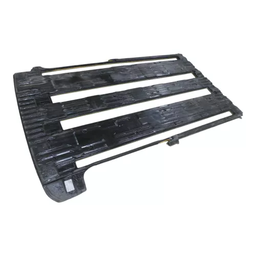 VW T5 Facelift Teppich Innenraumteppich Bodenbelag HINTEN Schienen Anthrazit (200209)