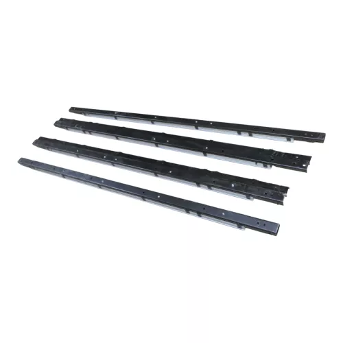 VW T5 Facelift Teppich Innenraumteppich Bodenbelag HINTEN Schienen Anthrazit (200209)