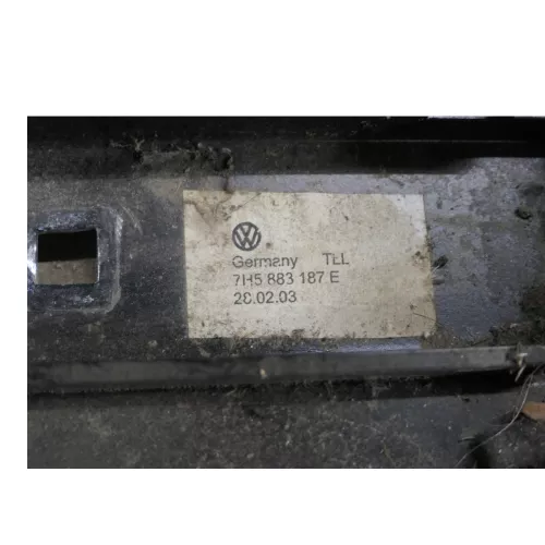 VW T5 Facelift Teppich Innenraumteppich Bodenbelag HINTEN Schienen Anthrazit (200209)