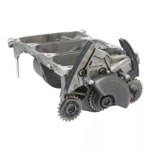 VW Polo 6R Ausgleichswellenmodul Ölpumpe Motor 1.2 TDI Common Rail CFWA ## (200213)