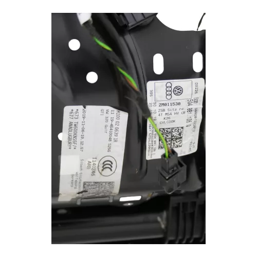 Golf 7 5G GTI Sitzgestell Gestell Sitz Beifahrersitz vorne rechts 4/5 Türer (200220)