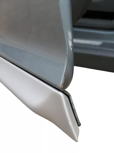 Audi A6 4F C6 Tür Türblatt +Rahmen vorne links Fahrertür grau LY7E -Allroad (187012)