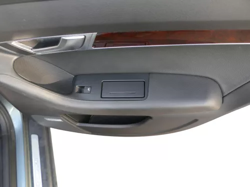 1x A6 4F Türverkleidung Verkleidung Tür hinten rechts schwarz Leder - Bose Rollo (187027)