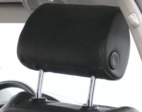 1x Audi A6 4F C6 Kopfstütze vorne rechts Kopfstützen Leder Milano schwarz (187035)