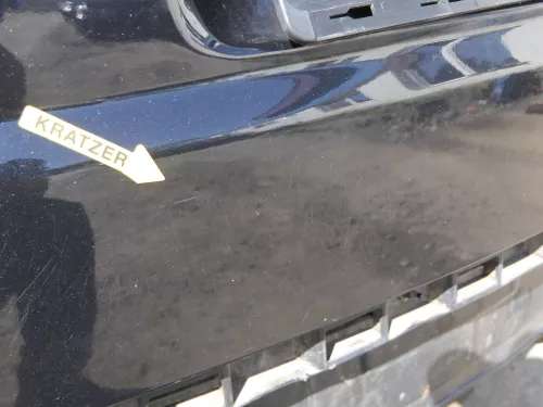 VW Touran Heckklappe Kofferraumklappe hinten schwarz metallic LC9X + Scheibe (187193)