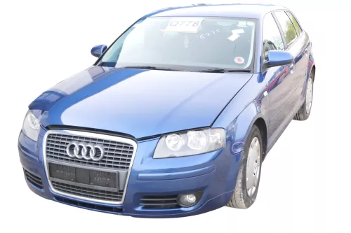 Audi A3 8P Schloßträger Halter Kühler Klima Kondensator Querträger Pralldämpfer (175060)