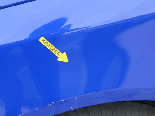 Skoda Fabia 5J Kotflügel vorne links - blau LF5K auch Kombi (187231)