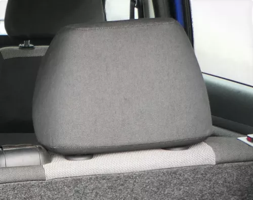 1x Skoda Fabia 5J Kopfstütze hinten rechts links - anthrazit