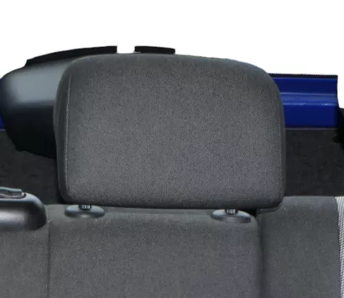 1x Skoda Fabia 5J Kopfstütze hinten ind er Mitte - anthrazit (187238)