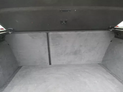 Audi A3 8P Sitz Rückbank Rücksitzbank hinten 2/3-Türer 3-Punkt-Gurt schwarz/grau (187337)