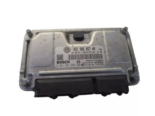 Skdoa Fabia 5J Roomst Steuergerät 03C906057AN 1,6 16V BTS Motor Motorsteuergerät (187409)